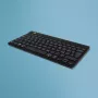 R-Go Tools ergonoomiline klaviatuur R-Go Compact Break, kompaktne klaviatuur pausitarkvaraga, QWERTY (ITA), Bluetooth, must