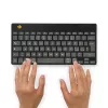 R-Go Tools ergonoomiline klaviatuur R-Go Compact Break, kompaktne klaviatuur pausitarkvaraga, QWERTY (ITA), Bluetooth, must