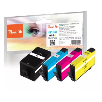 Peach PI300-977 tindikassett 4 tk Ühilduv Kõrge (XL) tootlikkusega Must, Tsüaan, magenta, Kollane