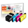 Peach PI300-977 tindikassett 4 tk Ühilduv Kõrge (XL) tootlikkusega Must, Tsüaan, magenta, Kollane