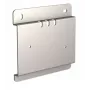 Paigalduskomplekt, Kindermann 8705000039, hõbedane