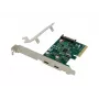 Conceptronic EMRICK13G 2-pordiline USB 3.2 Gen 2 USB-C PCIe kaart