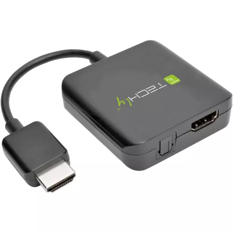Techly HDMI heliväljundi ekstraktor Stereo/Heli 5.1 kanal 4K 3D IDATA HDMI-VGA8