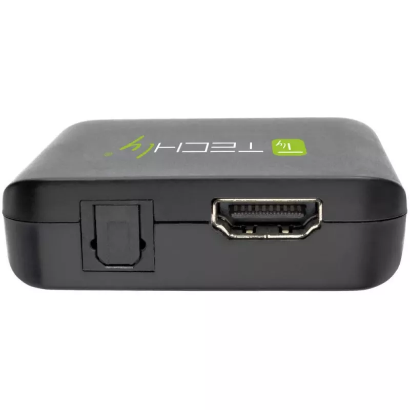 Techly HDMI heliväljundi ekstraktor Stereo/Heli 5.1 kanal 4K 3D IDATA HDMI-VGA8