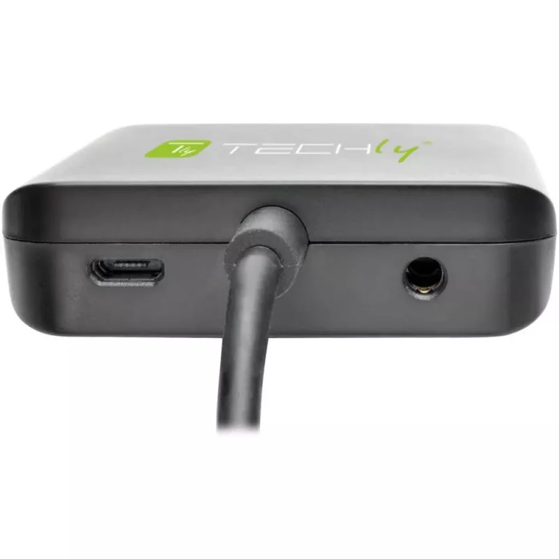 Techly HDMI heliväljundi ekstraktor Stereo/Heli 5.1 kanal 4K 3D IDATA HDMI-VGA8