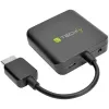 Techly HDMI heliväljundi ekstraktor Stereo/Heli 5.1 kanal 4K 3D IDATA HDMI-VGA8