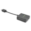 Techly HDMI heliväljundi ekstraktor Stereo/Heli 5.1 kanal 4K 3D IDATA HDMI-VGA8