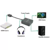 Techly HDMI heliväljundi ekstraktor Stereo/Heli 5.1 kanal 4K 3D IDATA HDMI-VGA8