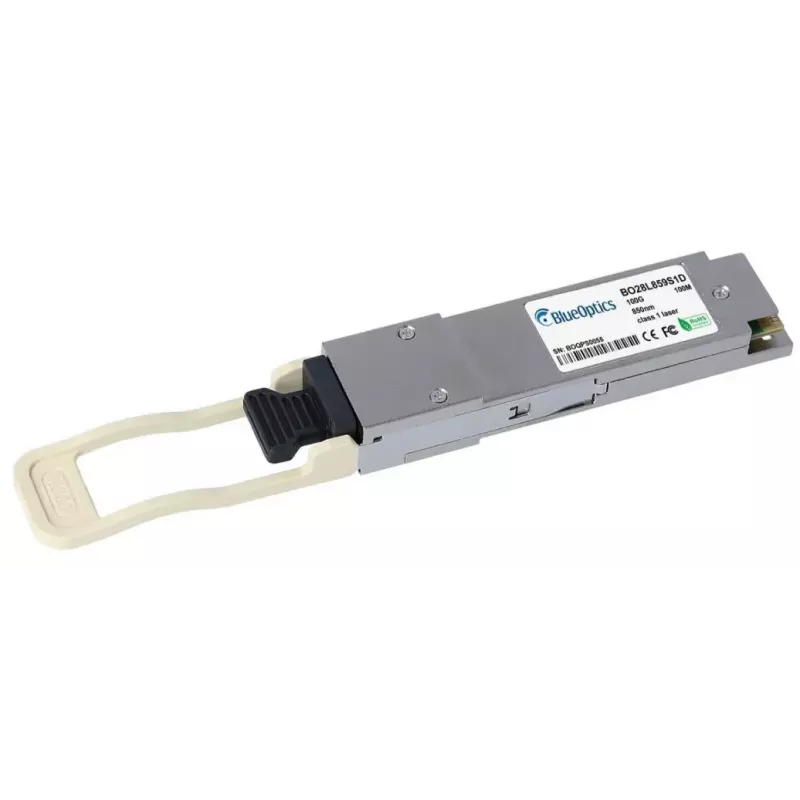 Fiiberoptiline transiivermoodul BlueOptics AOM-MMA1B00-C100D-MLN-BO QSFP28 100m