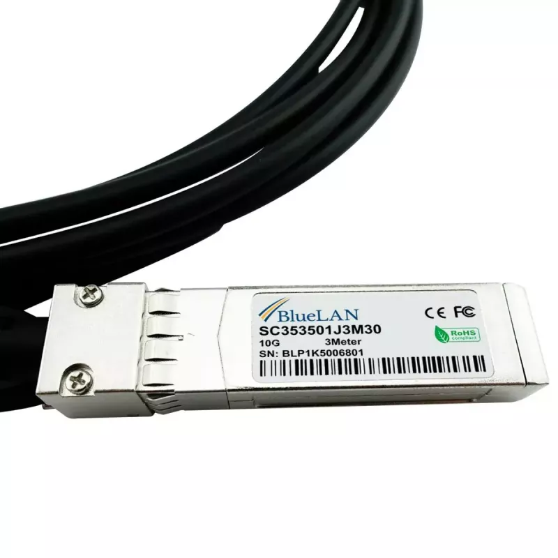 BlueOptics X-CBL-5M-SFP+-SFP+-BL InfiniBand kiudoptiline kaabel 5m SFP+ isane