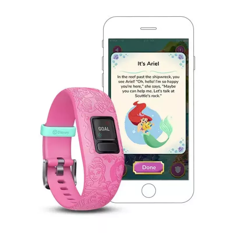 Randmeaktiivsuse jälgija Garmin Vivofit Jr.2 Roosa MIP-ekraan 88x88