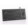 Klaviatuur GETT TKG-086-MB-IP68-Must Tööstuslik USB QWERTZ Saksa