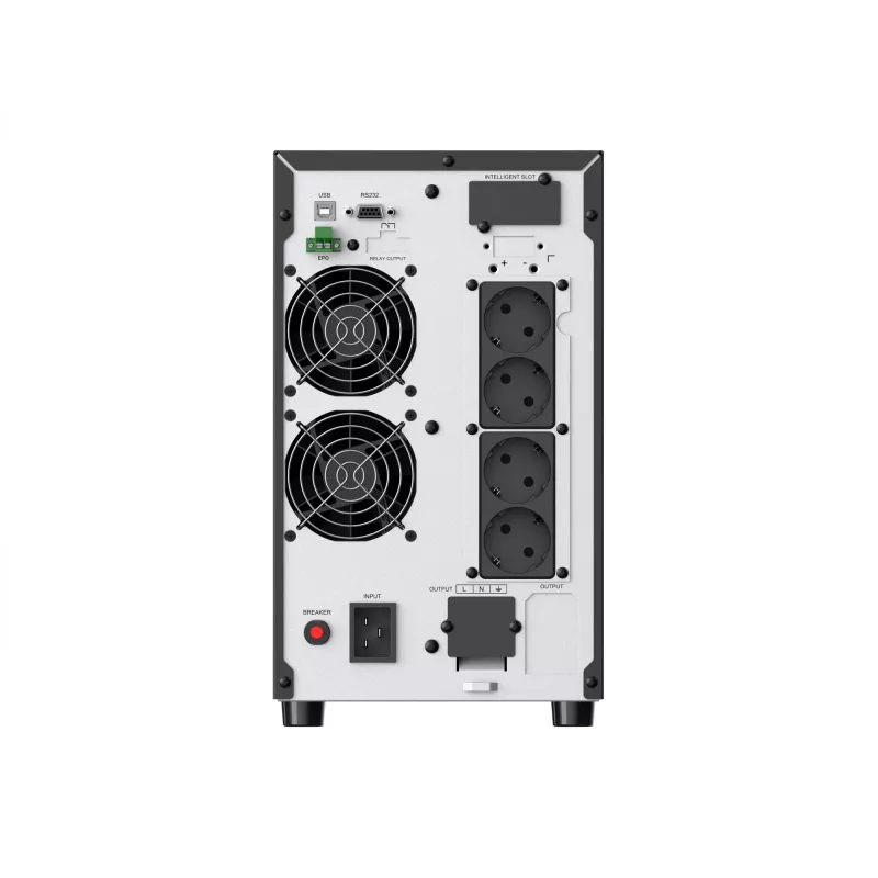 Conceptronic ZEUS52ES3K 3000VA 2700W võrgutopoloogiaga torn-UPS, Schuko