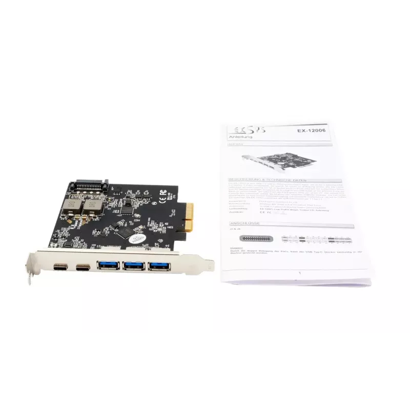 Liidesekaart EXSYS EX-12006 Sisemine USB 3.2 Gen 2