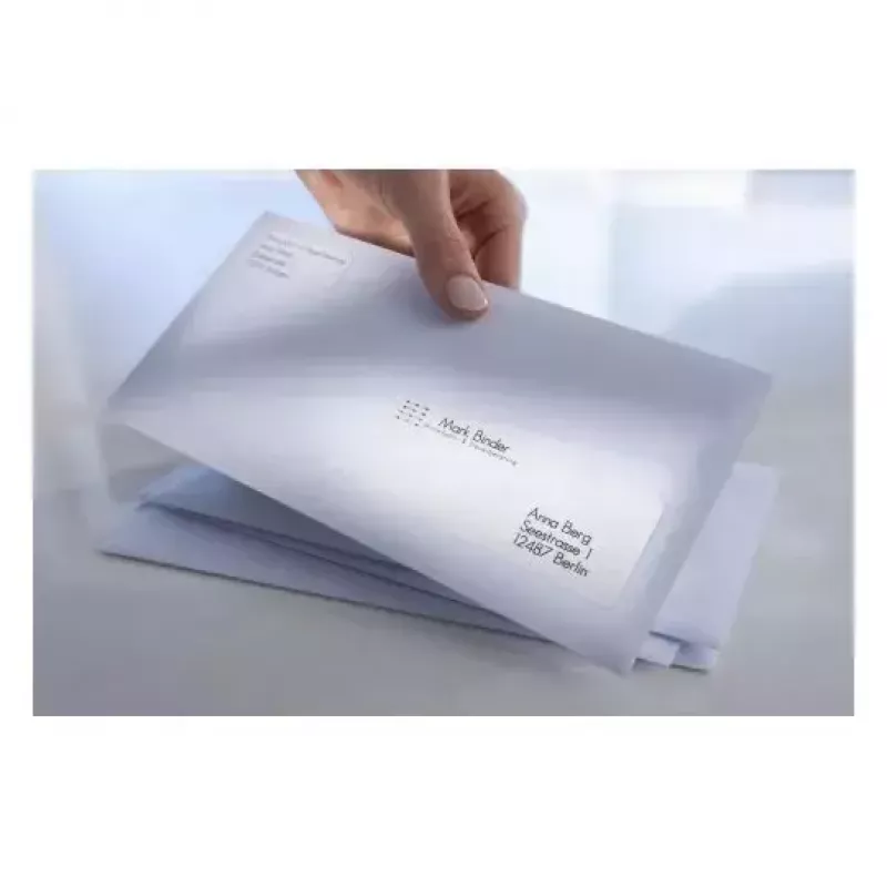 Isekleepuv silt Avery L7636-25 Ümardatud ristkülik