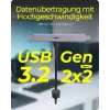 ICY BOX USB USB-C tagapaneel sisemise USB Type-E pistikuga