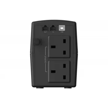 Conceptronic ZEUS01G 650VA 360W UPS, UK pistikupesa x 2, HID USB, RJ45 Sisend/Väljund, AVR