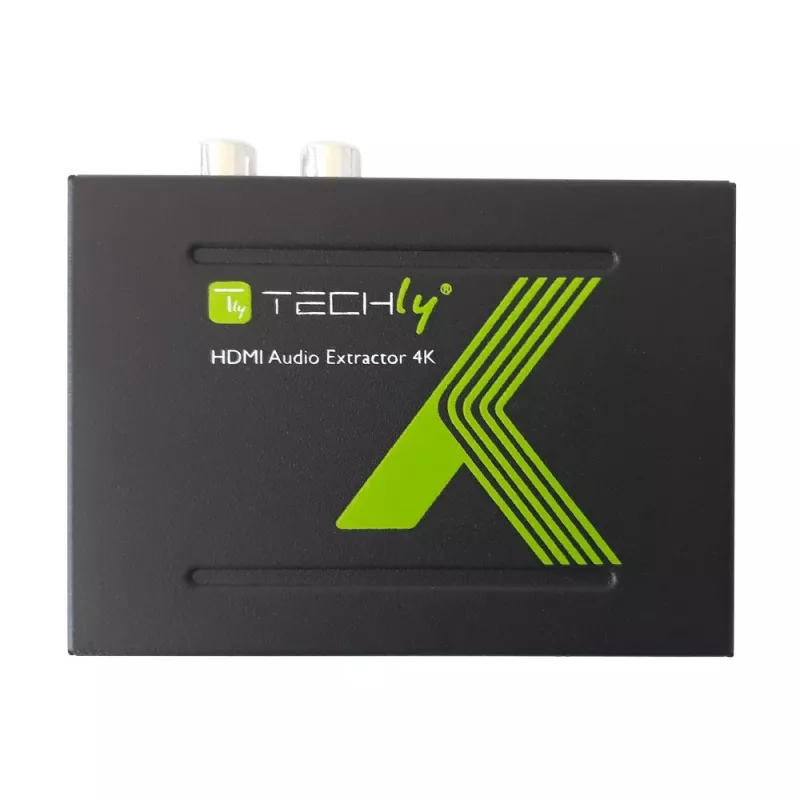 Techly Audio Extractor HDMI SPDIF + RCA R/L IDATA HDMI-EA, 5 V, 77 mm, 64 mm, 23 mm, 351 g