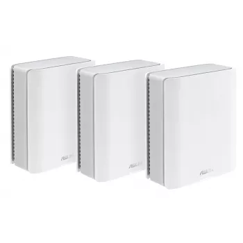 ASUS ZenWiFi BT8 kolmeribalise võrgusilmaruuteriga (2,4 GHz / 5 GHz / 6 GHz) Wi-Fi 7 (802.11be) Valge 3 sisemist