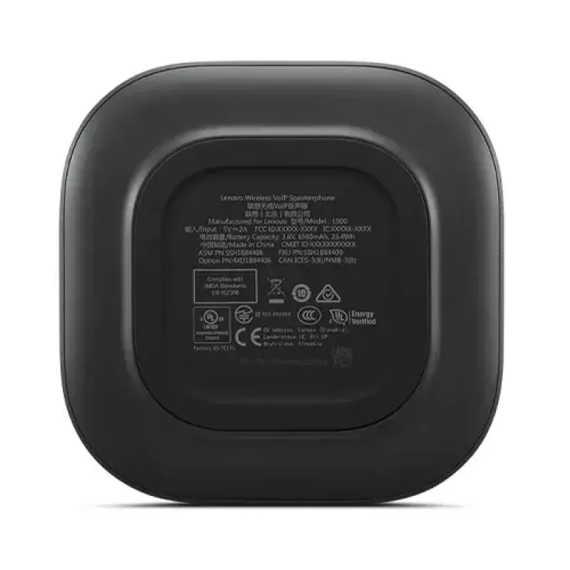 Lenovo 4XD1B84406 Bluetooth konverentsikõlar Must 5.0