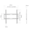 Seinakinnitusklamber Schwaiger LWHF5535 513 Must