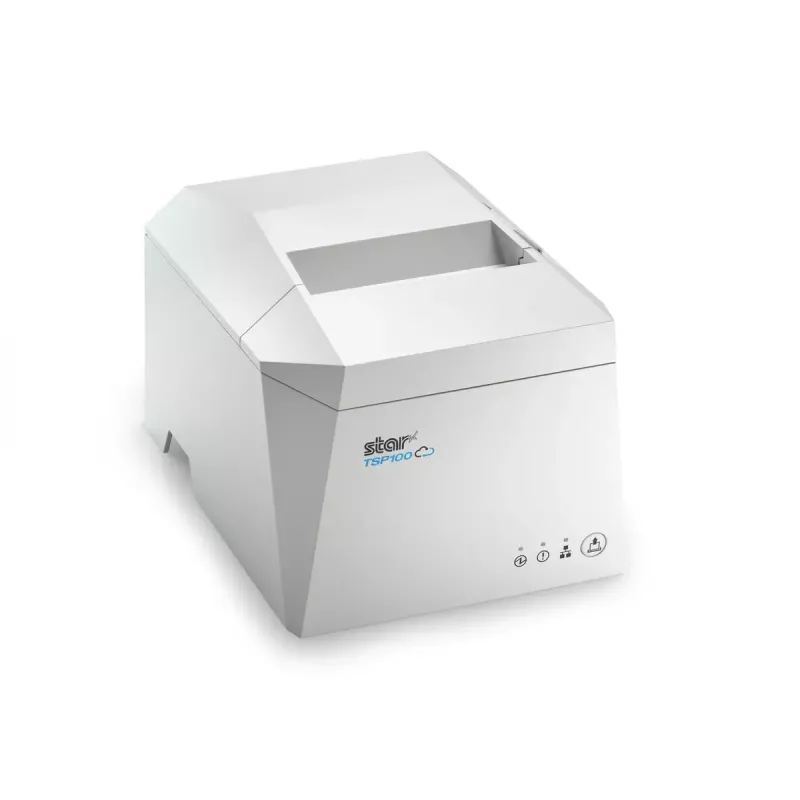 POS-printer Star Micronics TSP143IV UE WT 80 mm juhtmega juhtmeta