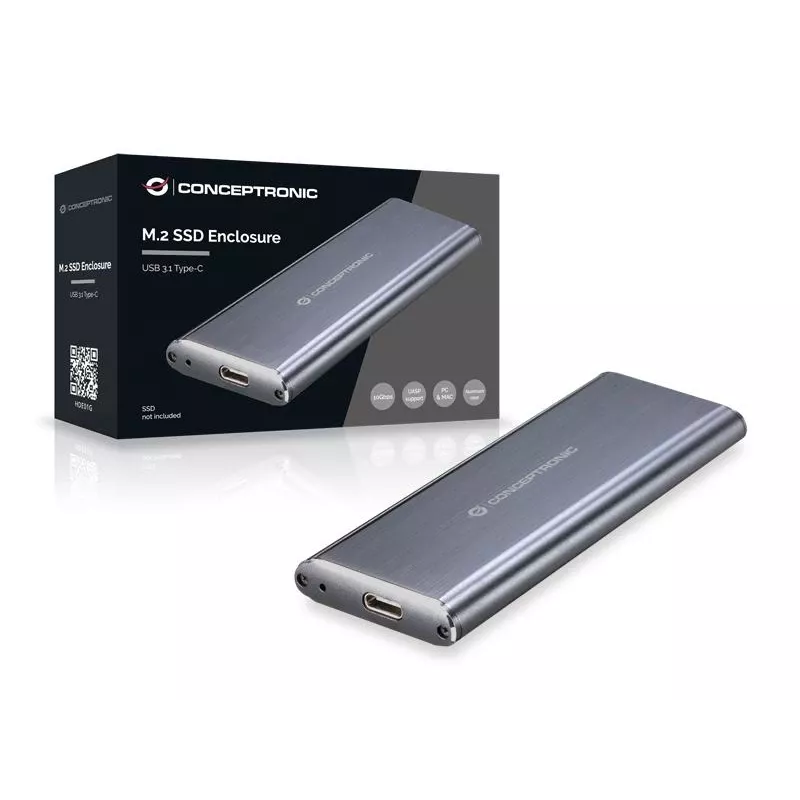 Conceptronic M.2 SSD korpus USB 3.1 USB-C