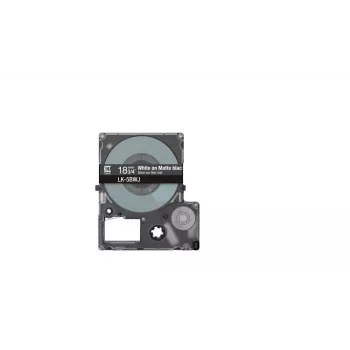 Sildilint Epson LK-5BWJ must valge termosiirdega 1,8 cm