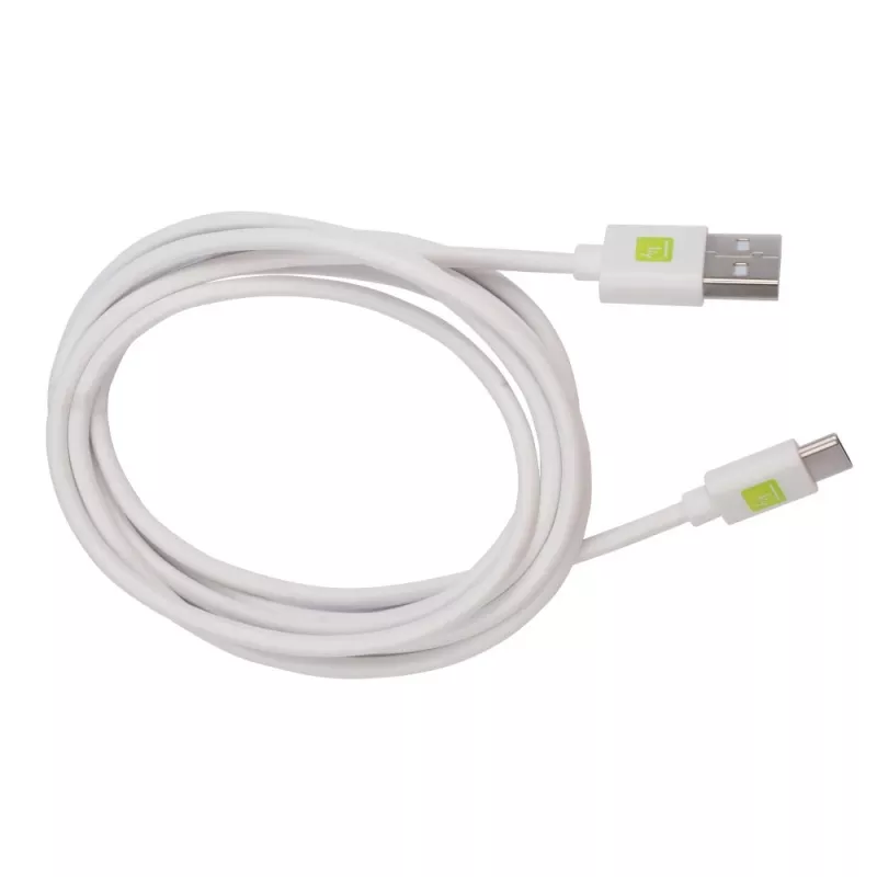 Techly ICOC MUSB20-CMAM20TW USB-kaabel USB 2.0 2 m USB A USB C Valge