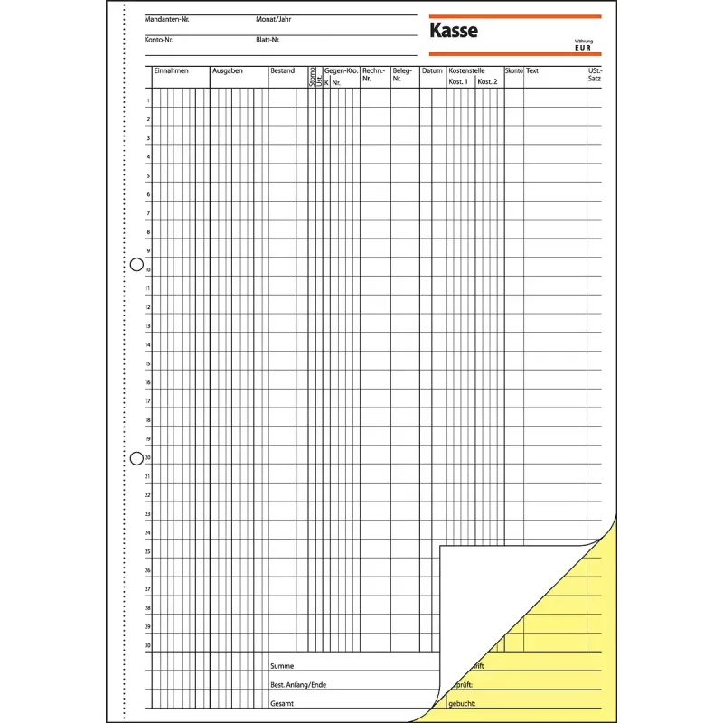 Writing Notebook Sigel KG429 A4 50 Sheets roheline Valge