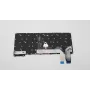 Klaviatuur Lenovo 5N21H76850 ingliskeelne taustvalgustusega ThinkPad X13 Gen 3 jaoks