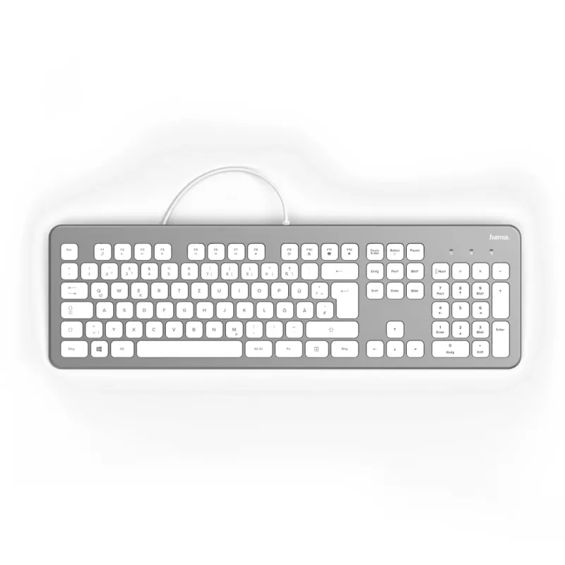 Hama KC-700 klaviatuur, USB, QWERTZ saksa, must (00182651)