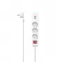 Hama 00223185 pikendusjuhe 1,4 m 3 vahelduvvoolu pistikupesa Siseruumides Valge