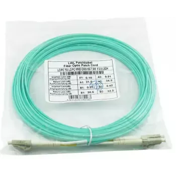 BlueOptics AJ835A InfiniBand fiiberoptiline kaabel 2 m LC Aqua OM3