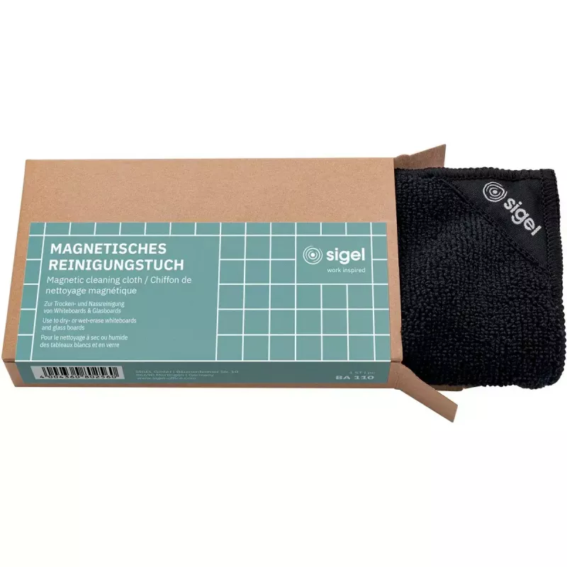 Puhastuslapp mikrokiust Sigel BA110 Neodymium Must 250x250mm