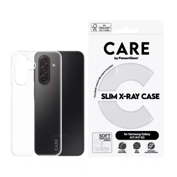 Kaitsev telefoniümbris PanzerGlass CARE Transparent X-Ray Soft Basic Samsung Galaxy jaoks (mudel CR73372)