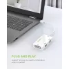 Techly Adapter 3-in-1 Mini DisplayPort (Thunderbolt) HDMI-le / DVI-le / VGA-le IADAP MDP-COMBOF12