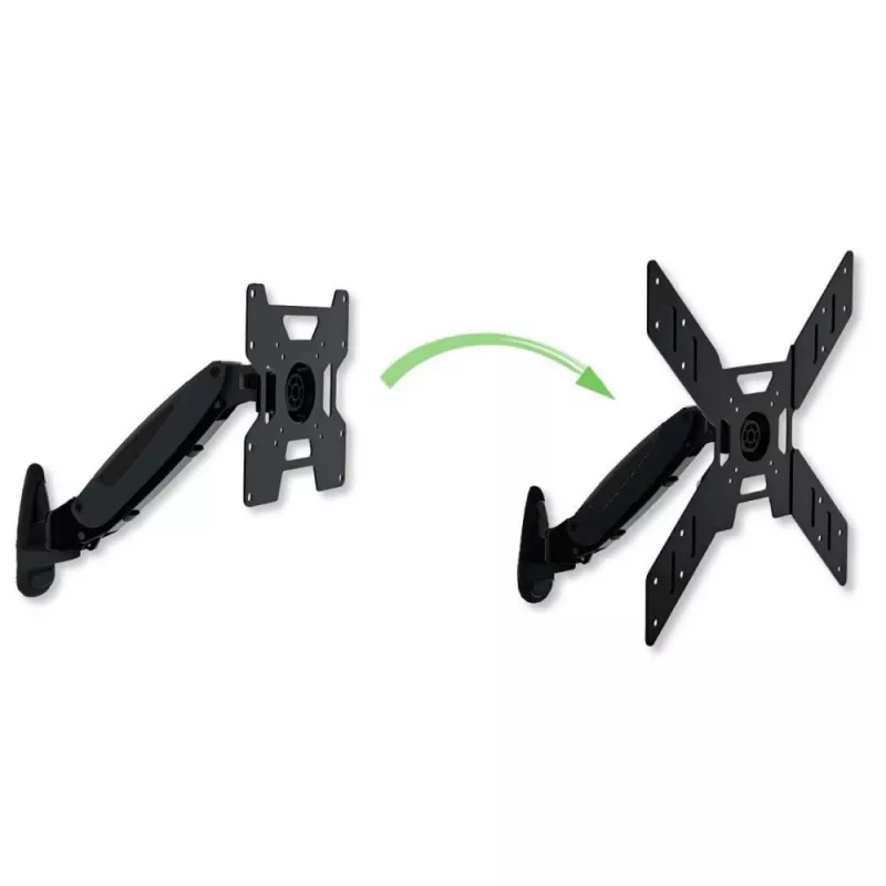Techly universaalne adapter VESA 200x200 kuni 400x400 must ICA-LCD G11A