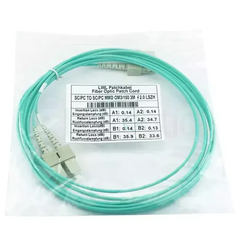 BlueOptics SFP3232EU1MK InfiniBand fiiberoptiline kaabel 1 m SC Roheline