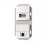 Pistikupesa RJ-45 + HDMI Kindermann 7456 000 544