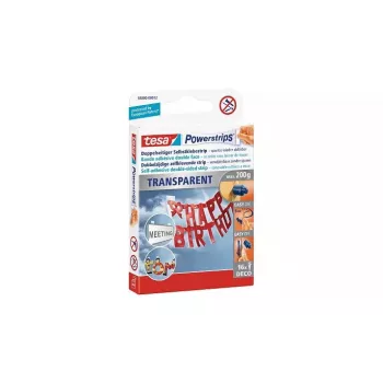 Paigaldussilt TESA Powerstrips Transparent DECO