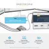 StarTech.com 3-pordiline USB-C mitme monitori adapter, USB USB-C → 3x DisplayPort 1.4 MST jaotur, kolmekordne 4K 60 Hz DP sülearvuti ekraanilaiend / jaotur, HDR, eriti pikk sisseehitatud kaabel – ainult Windows