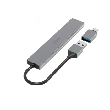 Hama 00200141 liidesejaotur USB 3.2 Gen 1 (3.1 Gen 1) Type-A 5000 Mbit/s Hall