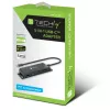 Techly IADAP-USBC-935 sülearvuti dokk/portide paljundaja Juhtmega USB 3.2 Gen 1 (3.1 Gen 1) USB-C Must