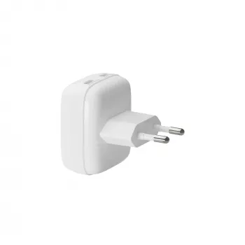 Seinalaadija d bramante re-charge Pro EU lame 2×USB-C 20W valge (siseruumides)