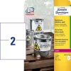 Isekleepuv silt Avery L4717-20 ümar ristkülik