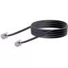 Võrgukaabel Schwaiger 6,0 m RJ-11 - RJ-11 6 m must