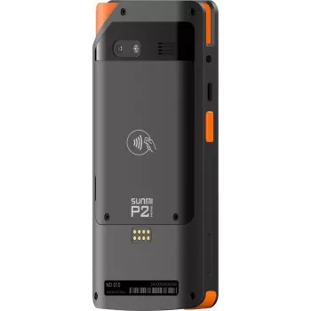 Mobiilne POS SUNMI P2 Mini 2 GB muutmälu, 16 GB salvestusruumi ja 5 MP kaameraga