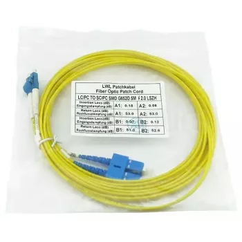 BlueOptics SFP3132BU5MK InfiniBand fiiberoptiline kaabel 5 m LC SC