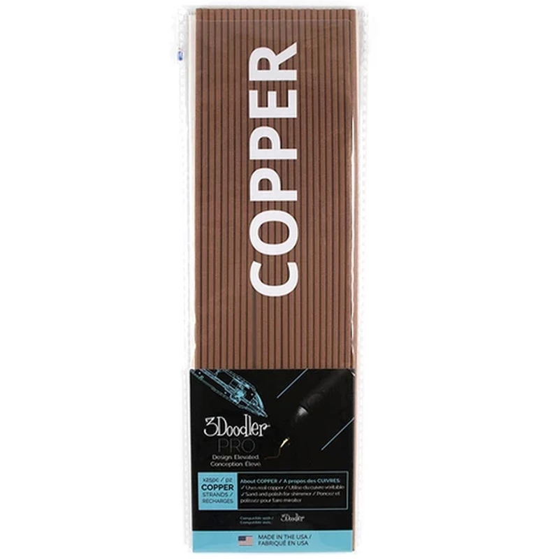 3Doodler Filament Pro+ 25 Kupfer braunrot\“Copper\” 122 g